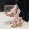 Fashion Chic and Elegant Summer Platform Ladies Shoes Super-high Heel Cheap Liquidation Women's Sandals On Sale Vip 2025 Offers Sandal