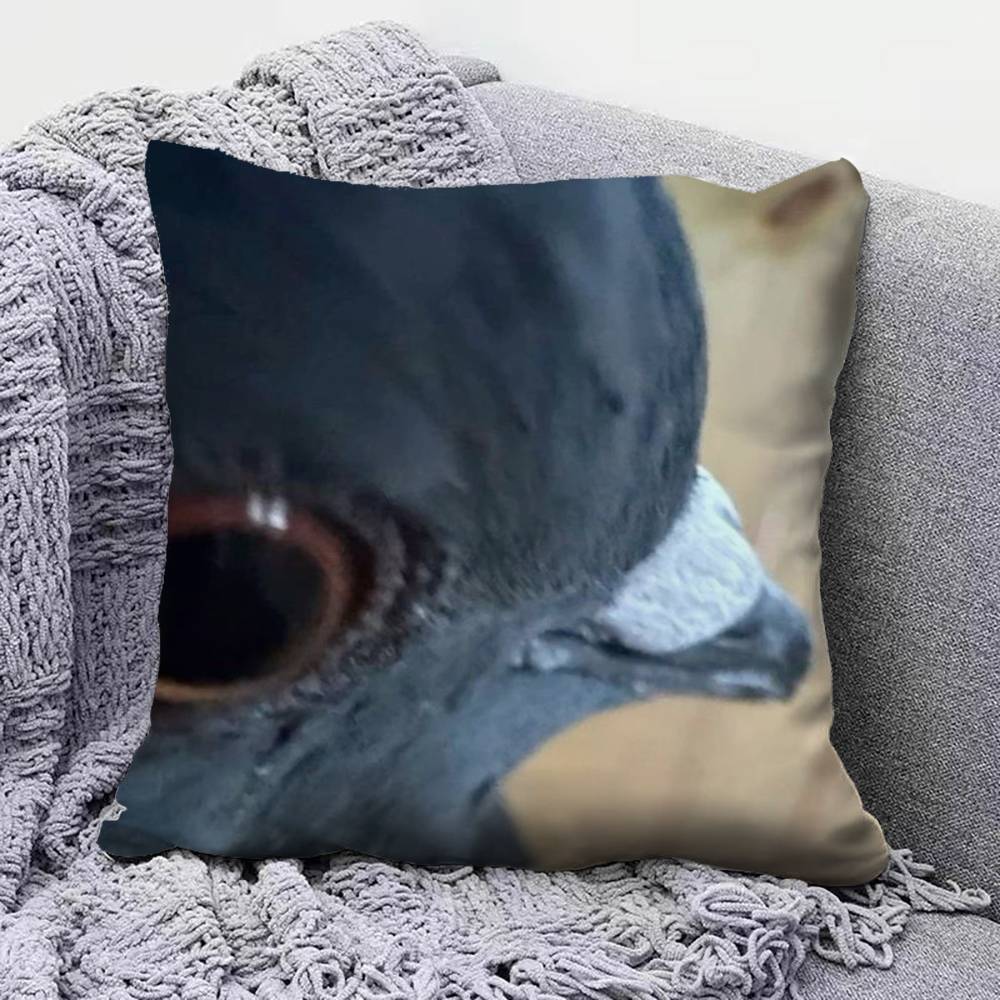 

pigeon FFunny MEME Home Sofa Cushion Covers and Aecorative Custom Pillow Covers 30x30 cm