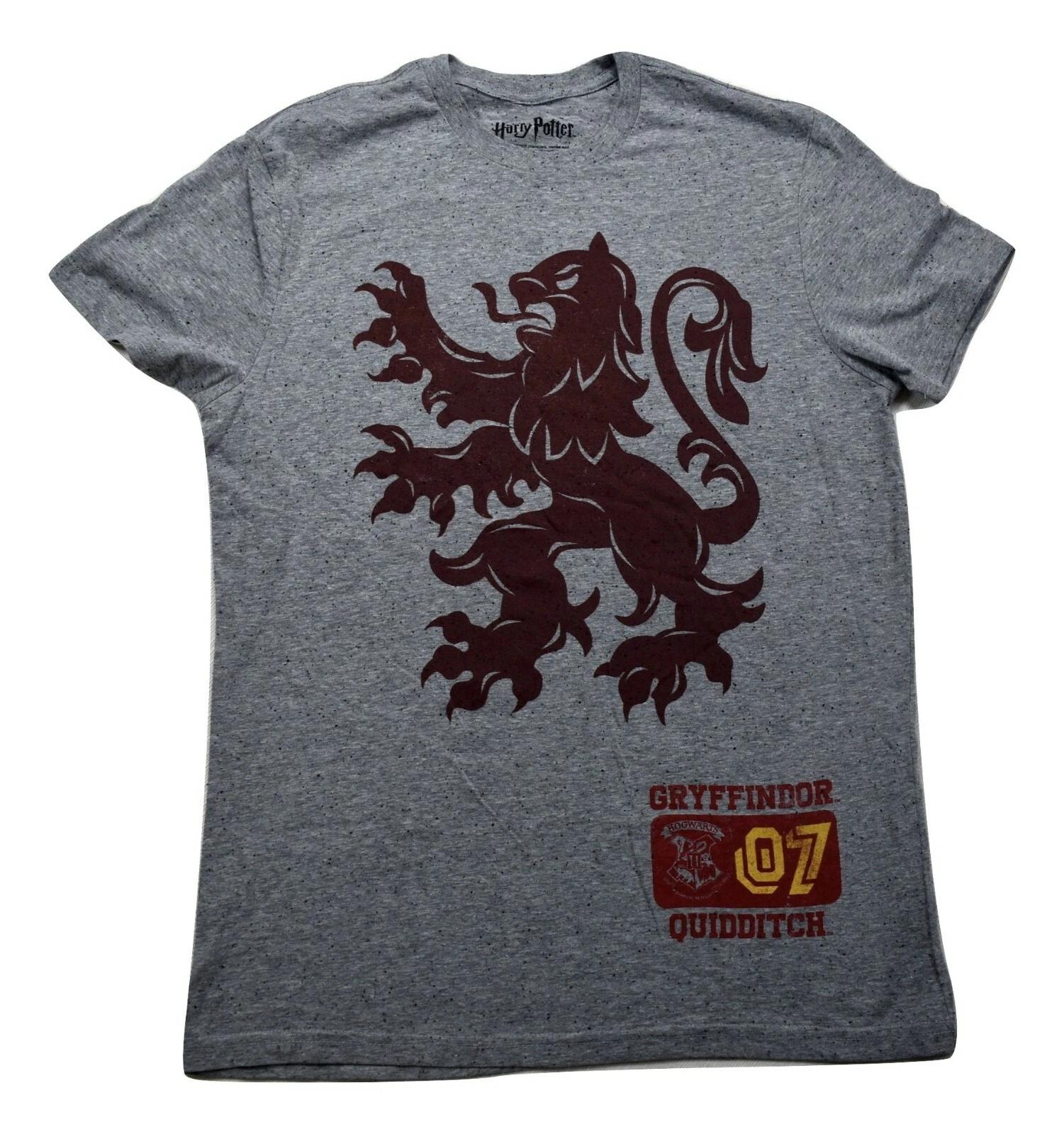 Harry Potter Juniors Gryffindor Quidditch Shirt New L 4XL