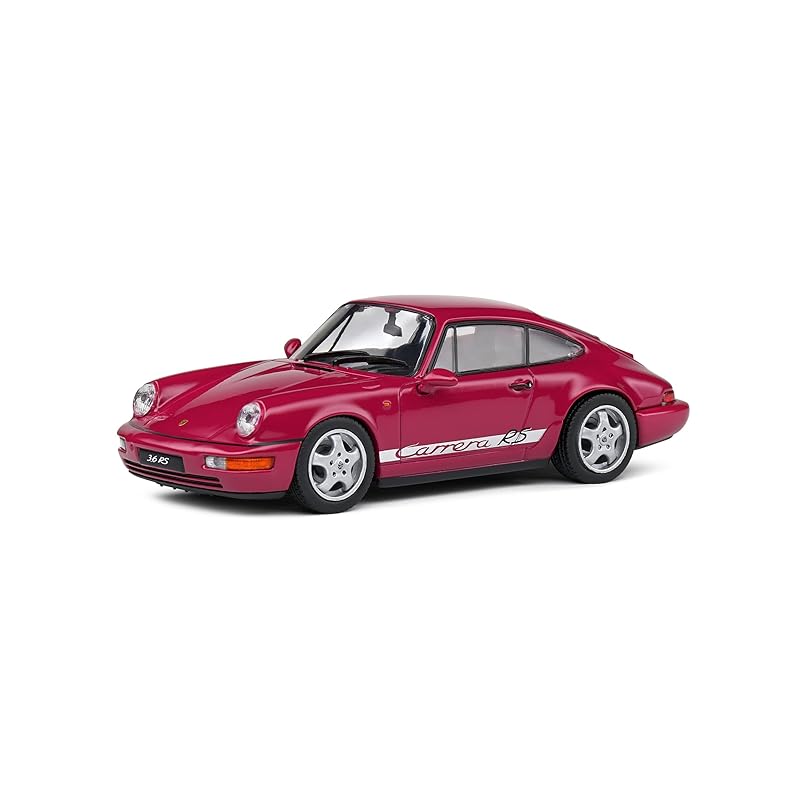 

Solid 1/43 porsche 911 (964) Carrera RS 1992 ruby star red SOLIDO Carrera mini car [product]