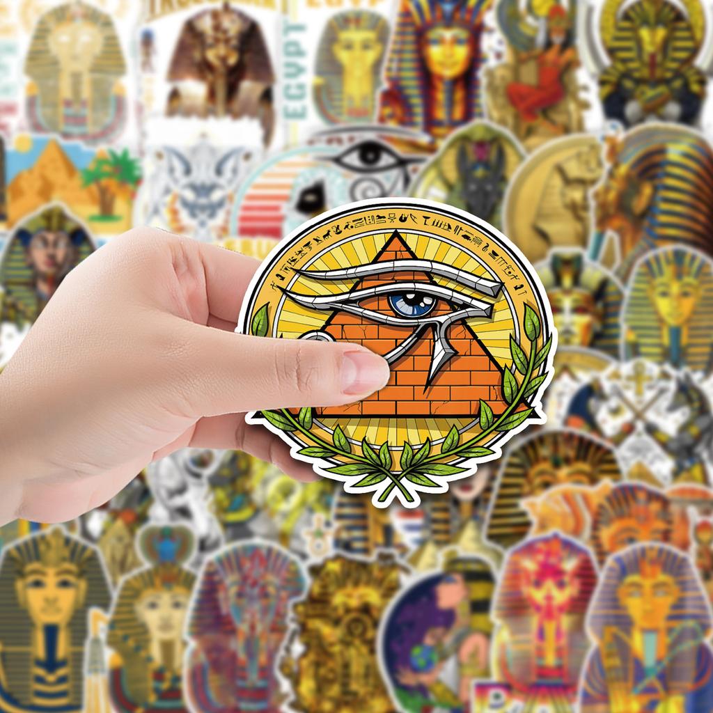 50 Random Stickers Pack Mobile Phone Skateboard Suitcase Decoration Stickers Waterproof Creative Notebook Hand Note Stickers