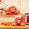 Chinese Style 2025 Snake Year Desktop Ornament Traditional Spring Festival Supplies  New Year Gift