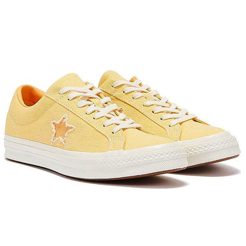 Converse One Star Lightweight Low-Top Sneakers Unisex Pale Yellow