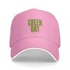 Green Day Band Baseball Cap Adult Vintage Trucker Hat Hat Adjustable Polyester Golf Hats Summer Caps