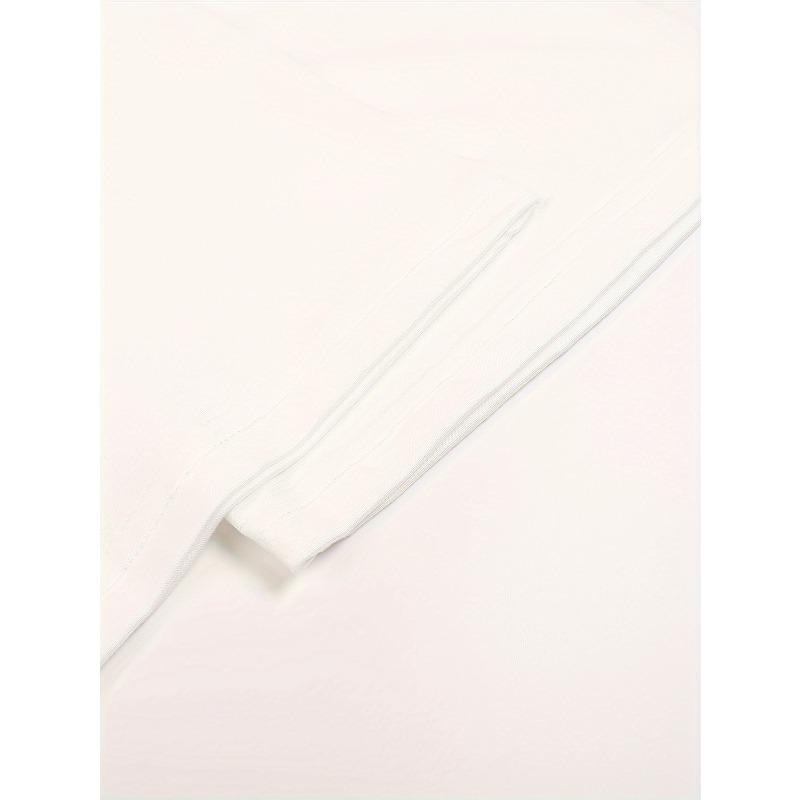 Butterfly Tree Print T-Shirt, Short Sleeve Casual Top for Summer & Spring, Women's Clothing European Size