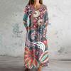 Women's Fashion Dress Spring V-neck Long Sleeve Dress