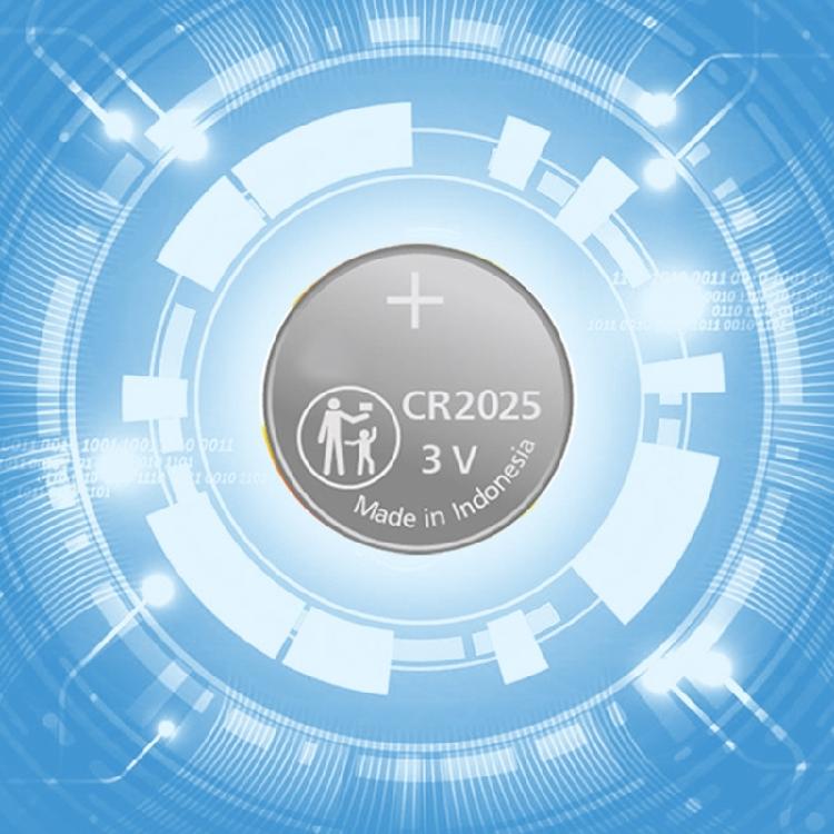 CR2025 Button Cell Batteries 165mAh 3V for Calculator Computer Motherboard 10pcs