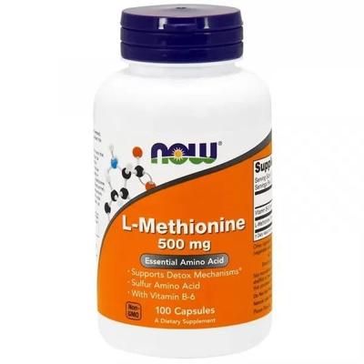 L-METHIONINE 500mg., 100 CAPS