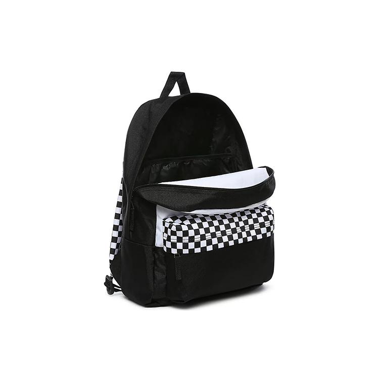 New Vans Polyester Backpack Regular Unisex White VN0A4V3PWHT