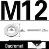 Double-Stacked Interlocking Toothed Anti-Slip Lock Washer 304 Stainless Steel DIN25201