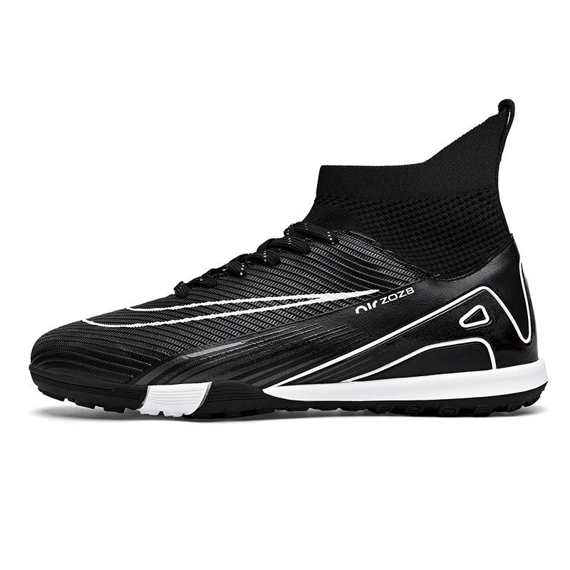 New Football Shoes Long Broken Nails High Top Breathable Sports Men's and Women's Models