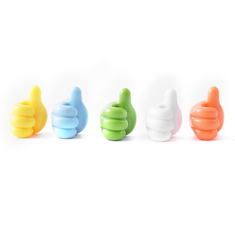 Multi-Function Finger Hook Phone Charger & Data Cable Clip
