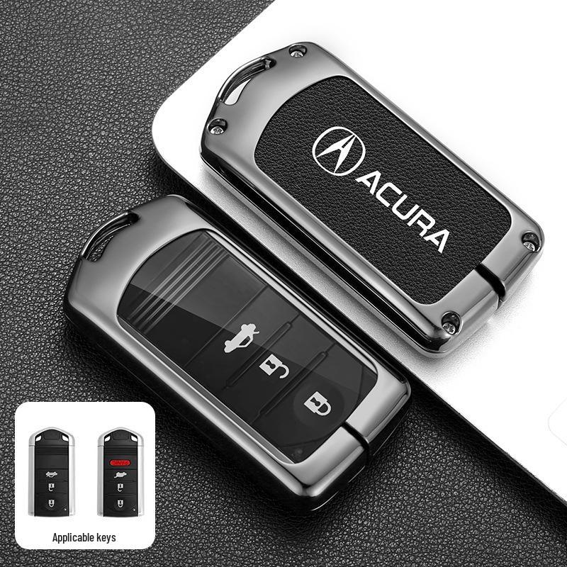

Чехол для ключей Acura ZDX, ILX, TL, RDX, RLX, TLX, MDX: Защитный чехол от потери для мужчин и женщин.