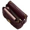 Coach Tabby 17 Logo Zip Closure Napa Leather Crossbody Shoulder Bag Small Women Bags Burgundy CW628-B4MER