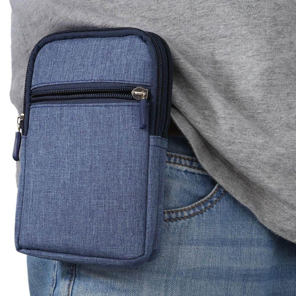 Carrying Case Cell Phone Case Three Layers Mobile Phone Waist Packs  Hiking Climbing