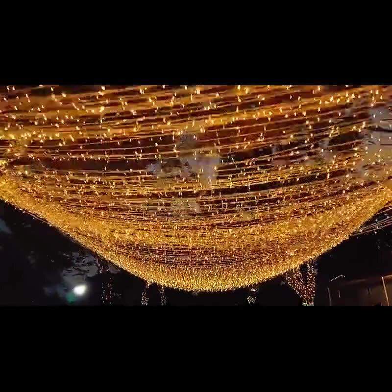 HEIXIE Waterproof LED Twinkle Festival String Lights, 50m