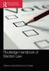 Kniha Routledge Handbook of Election Law