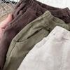 2026 Kids' Summer Linen Cropped Pants - New Toddler Style for Boys & Girls
