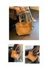 2026 Artistic Youth Canvas Shoulder Tote: Large Capacity, Versatile, Casual Bag for Students and Women