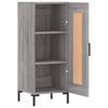Sideboard Gray Sonoma 34.5 x 34 x 90 cm Engineered Wood