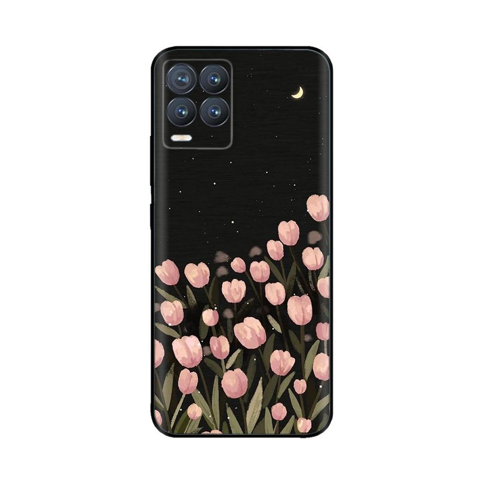 For Realme 8 Case Cute Animal Soft Liquid Silicone Cover For Realme 8 Pro 8i Realme8 4G RMX3085 Full Protection Durable Cases