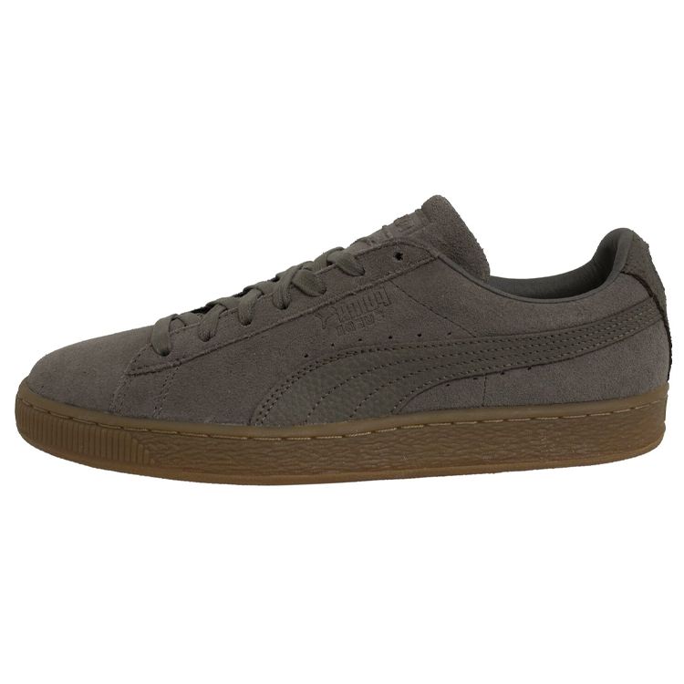 PUMA Unisex Grey Brown Suede Classic