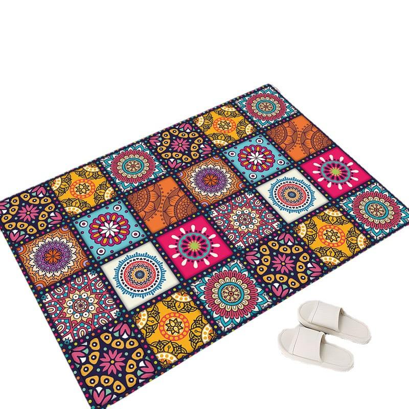 Entrance Mat Bathroom Waterproof Carpet Dirt Resistant Mat Household Foot Mat Door Mat