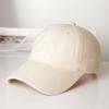 Wide large brim cap female face small casual sunshade soft top baseball hat custom small order