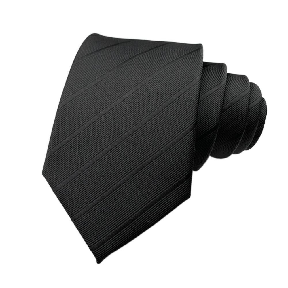 Jednolity Kolor Męski Krawat Kwiatowa Retro Zawiść Klasyczny Czarny Krawat Koszula