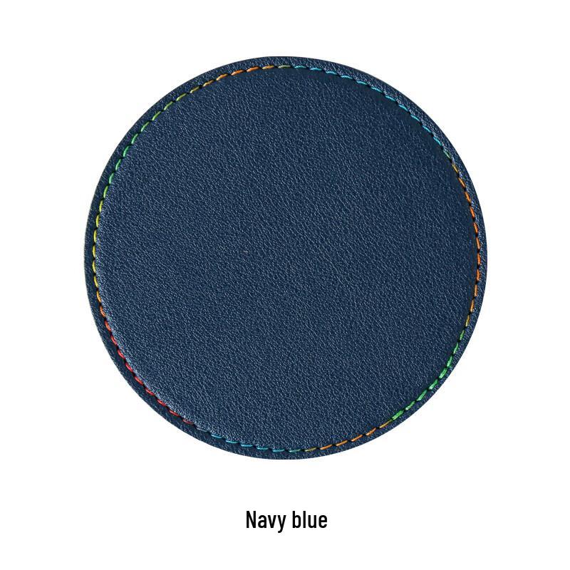 Nordic PU Leather Coaster Set