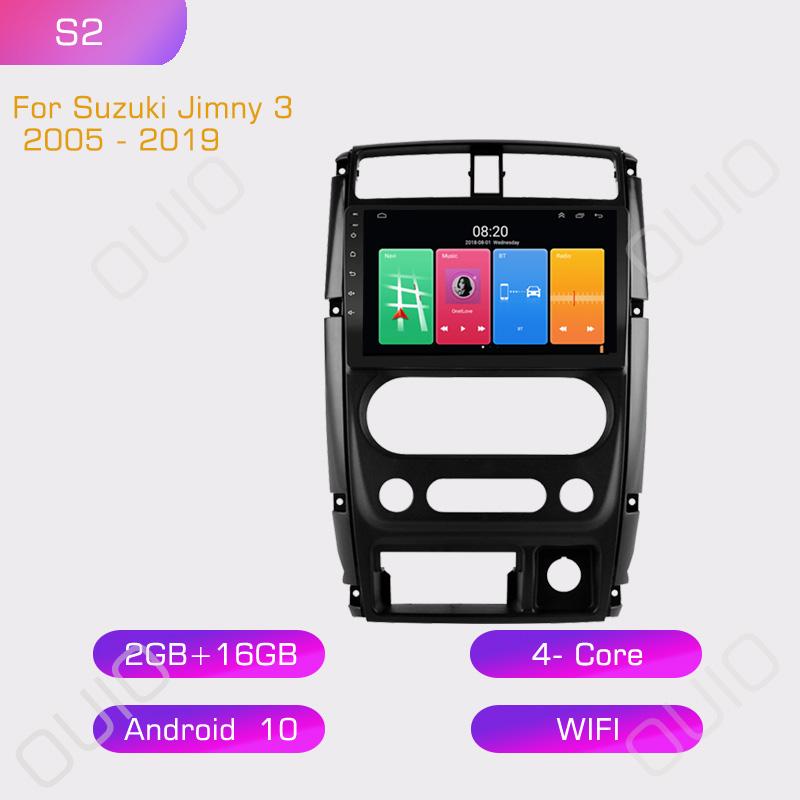 2din Android10 Car Radio Multimedia Player Carplay Auto GPS Navigation DSP NO DVD For Suzuki Jimny 2007 2008 2009 2010-2012