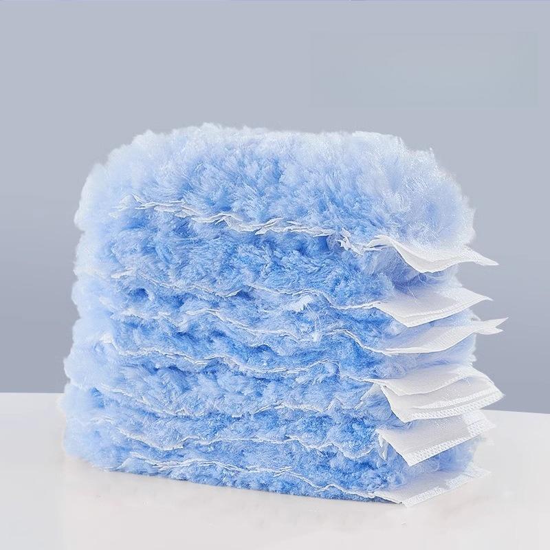 Электростатическая метелка для пыли, одноразовая, выдвижная, фиолетовая, из нетканого материала, инструмент для уборки дома