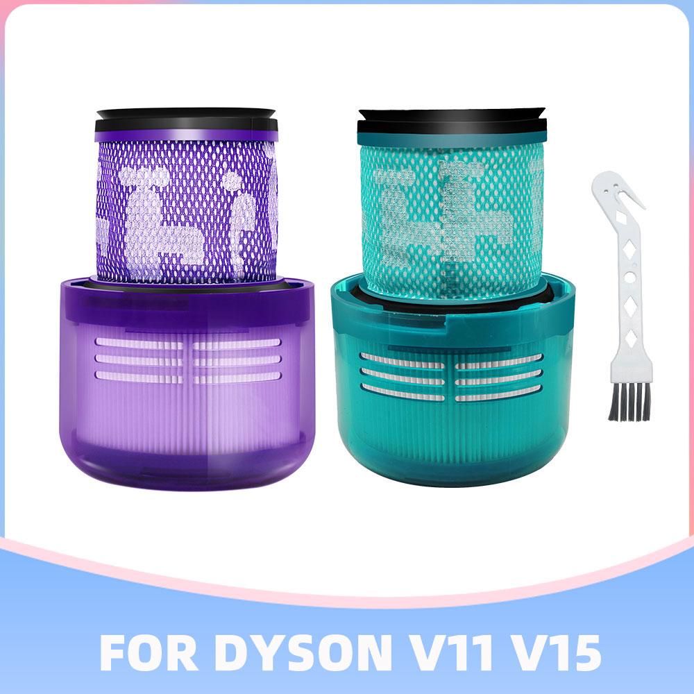 Hepa Filter Compatible for Dyson V15 SV15 V11 Torque Drive V11 Animal SV14 V15 Detect Cordless Vacuum Cleaner