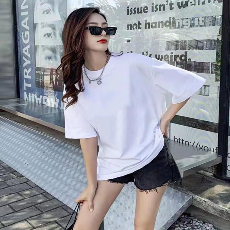 2024 Women's Pure Cotton Loose Slim-Fit Short-Sleeve T-Shirt - Fashionable & Stylish Summer Top