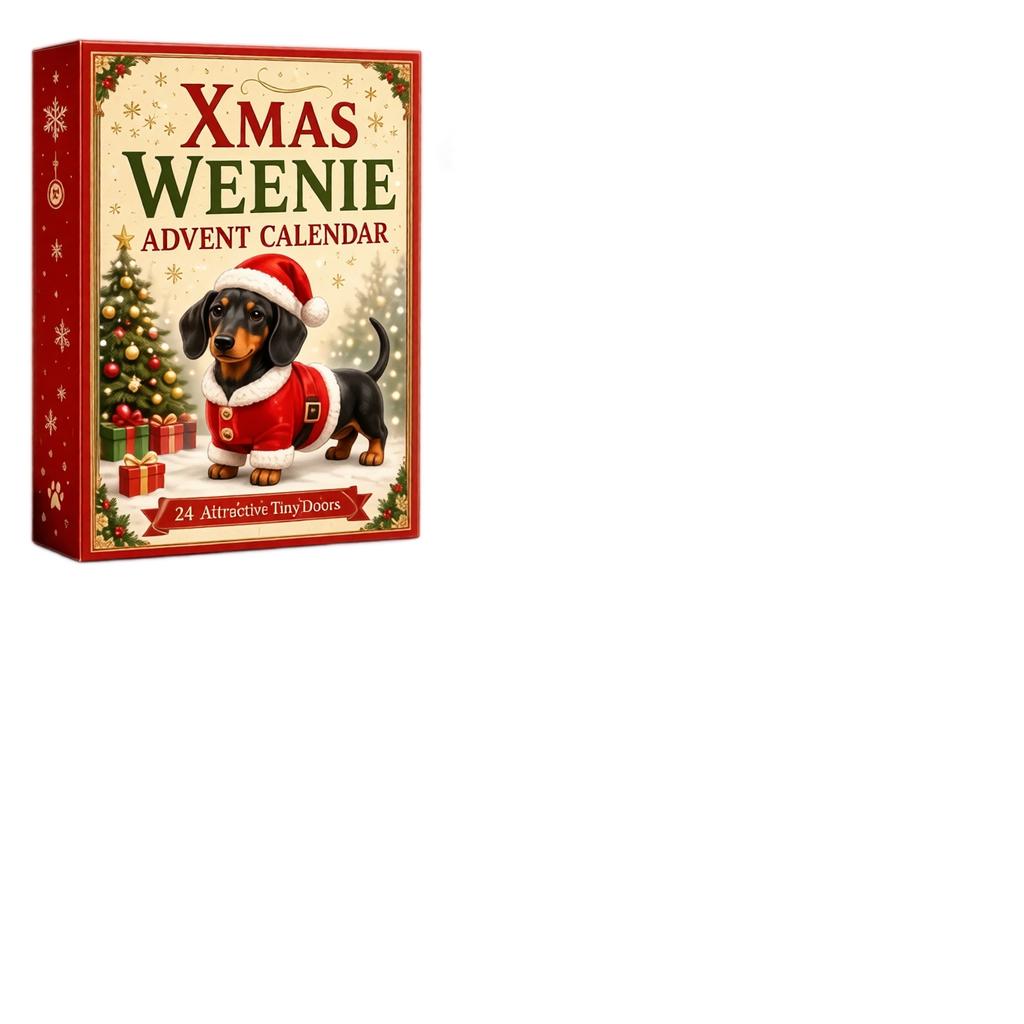 Weihnachten Halloween Adventskalender mit Acryl