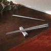 2 Pairs Titanium Chopsticks Lightweight Reusable Tableware Durable Dishwasher Safe  Camping