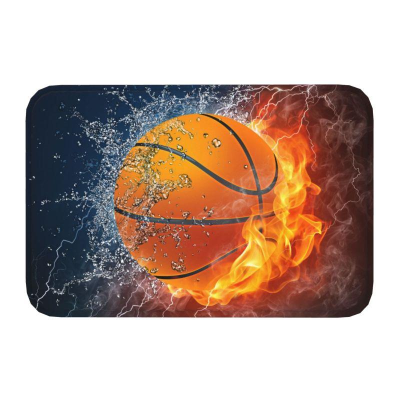Baseball Basketball Football Doormat Non-Slip Bath Kitchen Mat Toilet Door Floor Entrance Carpet Rug