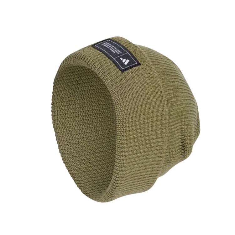 adidas Berretto a maglia acrilica con logo Cappelli unisex Verde IY5257