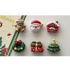2026 New Christmas Decorations Cute Santa Claus Colorful Magnetic Pins Creative Gift Fridge Magnets Home Decorations