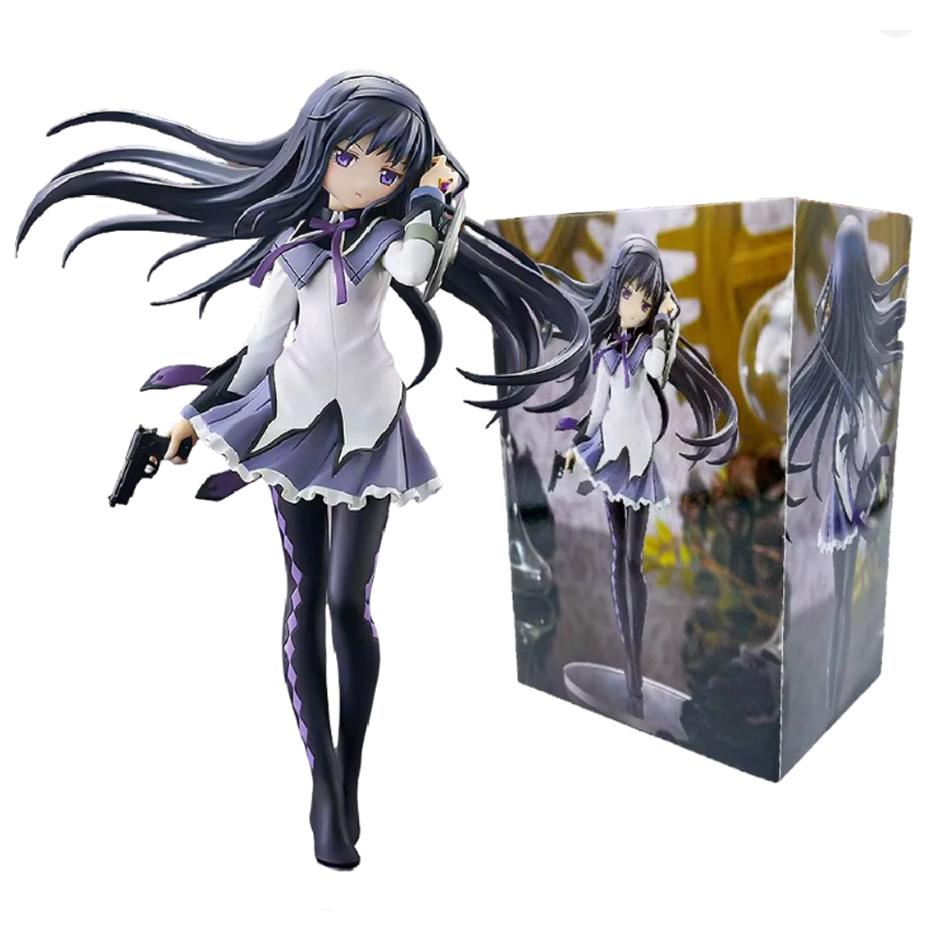 17cm PMMM Magical girl Anime Figure Kaname Madoka Action Figure Kawaii Akemi Homura Figurine cute Loli Collection Model Toy Gift