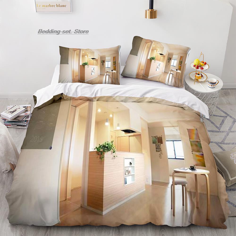 Gaming Valorant Bedding Set Single Twin Full Queen King Size Bed Set Aldult Kid Bedroom Duvetcover Sets 3D Print Anime 037