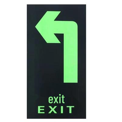 Lijuhong PVC Fire Safety Left Turn Sign Stickers