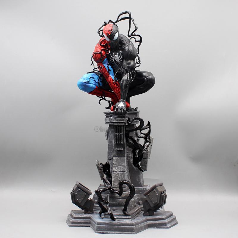 

piderman Venom Symbiote Figure Spider Man Figures Venom Figurine Pvc Desktop Decoration Statue Model Doll Toys Christmas Gifts no box