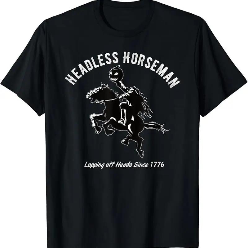 Headless Horseman Lopping Of Heads Since 1776 T Shirt S разноцветный