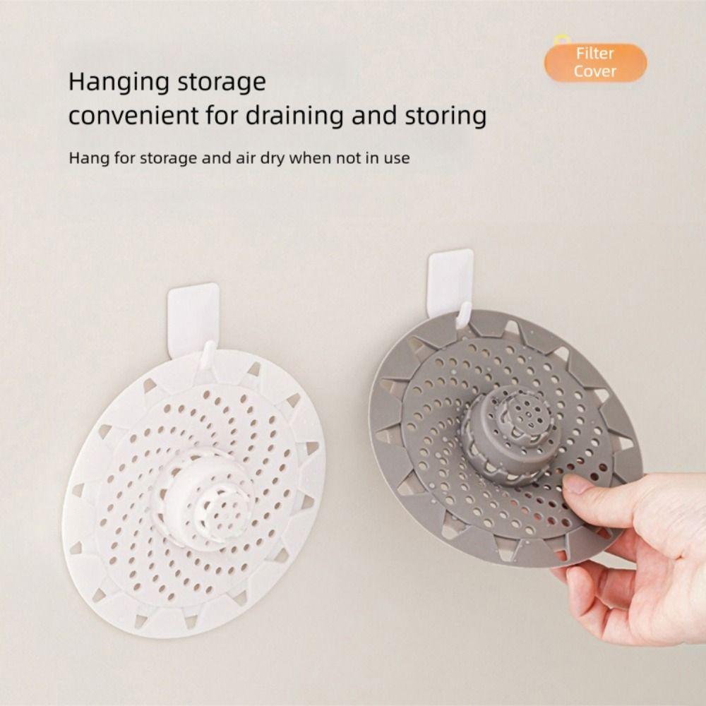 Universal Anti-Clogging Hair Catcher Stopper Odor-Free Drain Filter Drain Cover Filter Shower Drain Strainer Laundry Room