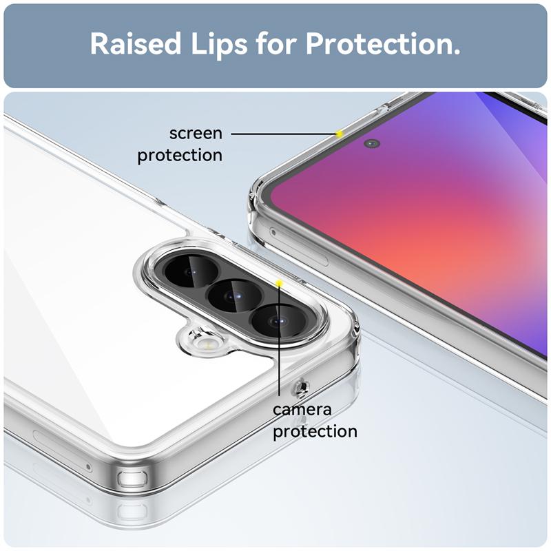 For Samsung Galaxy A27 Case Transparent Luxury Silicone PC Protector TPU Shockproof Cover Samsung A27 Cover Galaxy A27 Case