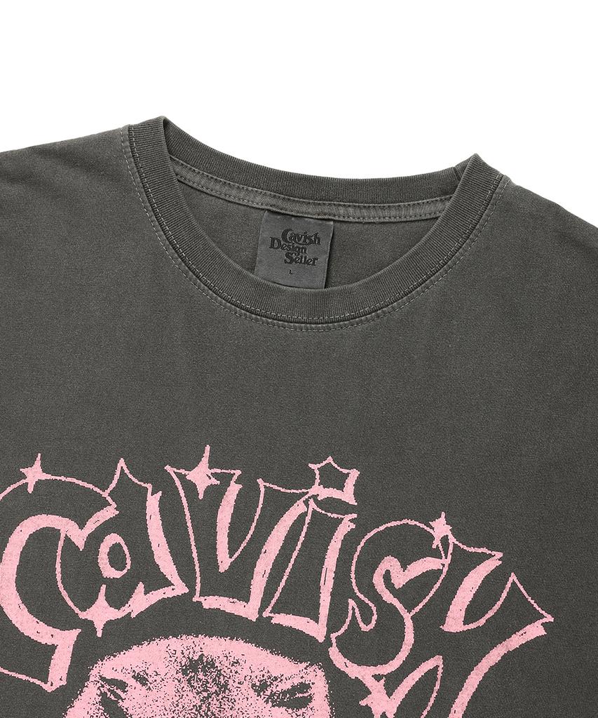 CAVISH Invader Pigment Ss Tee Charcoal(Cv2Fmut503A)