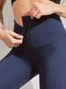 Women's High-Waist Tummy Control Yoga Leggings with Button-Up Design for Spring and Autumn 2025