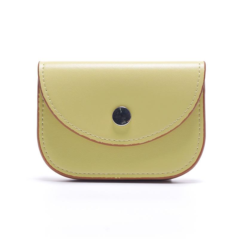 Ins Korea's New Niche Designer High-value Card Bag, Small Fresh Change Bag, Coin Bag, Short Small Wallet.