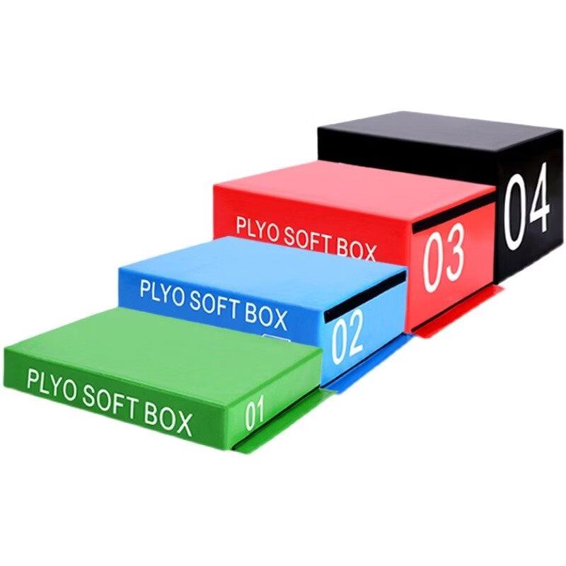 Soft 4-in-1 Plyometric Jump Box  Fitness Step